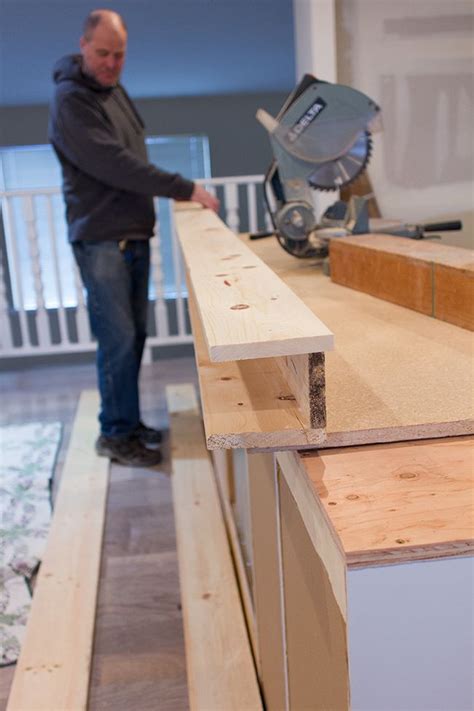 Ceiling beams as a decorating tool. Kitchen Chronicles: DIY Wood Beams | Wood beams, Faux wood ...