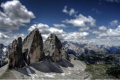 Rock Formation Gray Zinnen Daytime During Dolomiten