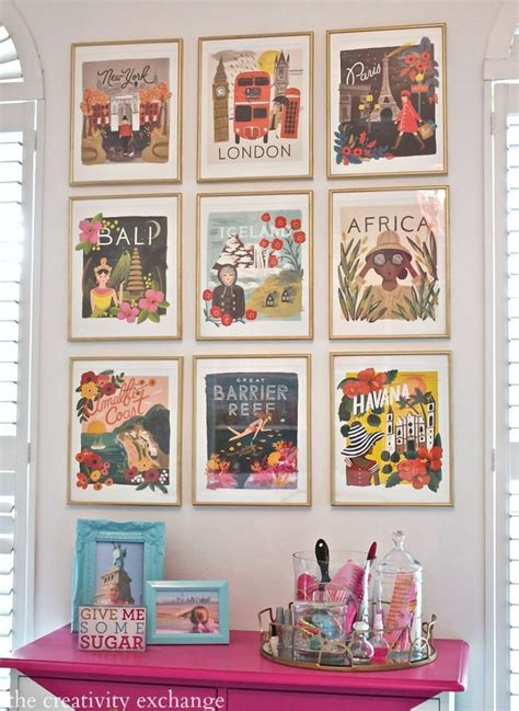 Living Room Wall Decor 10 Vintage Lifestyle Posters