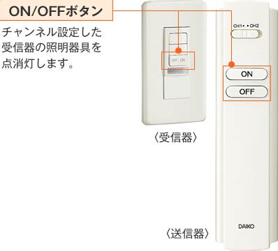 製品機能について リモコン お客様サポート 大光電機株式会社