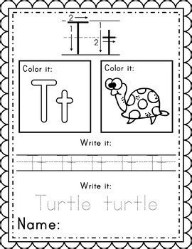 alphabet worksheets instant download pdf preschool kindergarten school