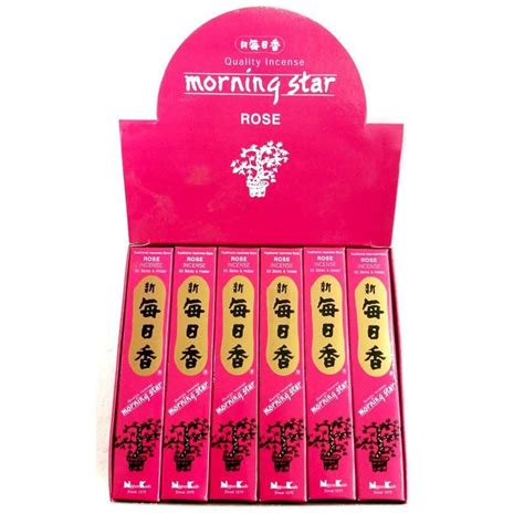 Buy Morning Star Rose Incense Sticks Online In Australia The Hippie House