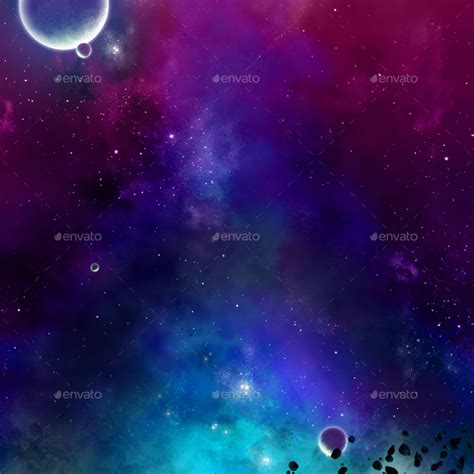 7 Space Parallax Backgrounds By Animonkey Graphicriver