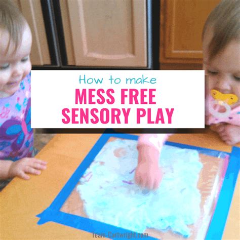 Mess Free Sensory Play Easy Ideas And Tips Team Cartwright