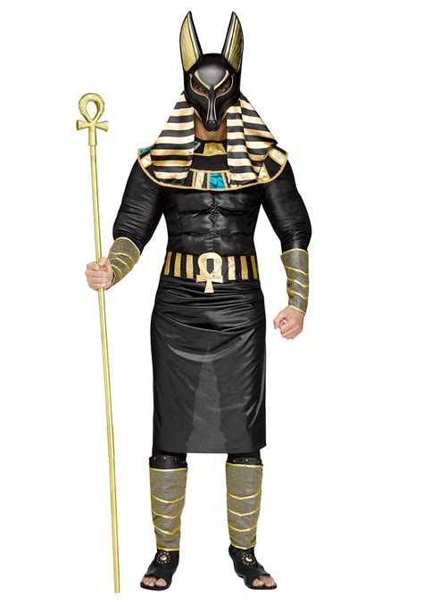 Mens Anubis Costume Egyptian Costumes For Adults