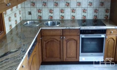 Wir fertigen granit küchenarbeitsplatten in handwerklicher qualität vom aufmass bis zur montage. Wesseling Granit Arbeitsplatten Atlantic Yellow