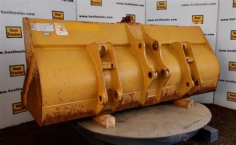 Used 89 Caterpillar 416d Pin On General Purpose Loader Bucket For Sale