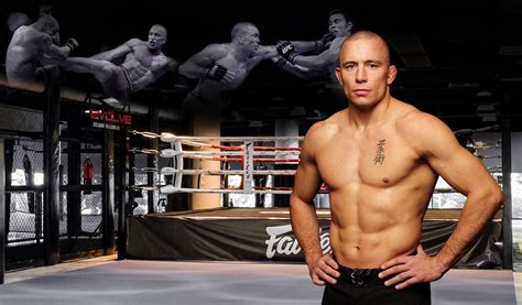 Georges St Pierre Mma Seminar Evolve Mma Asias 1 Mixed Martial