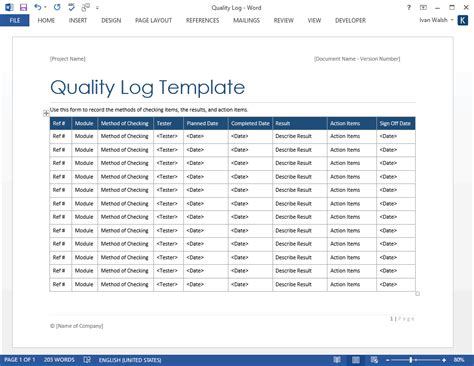 software testing templates  ms word  excel