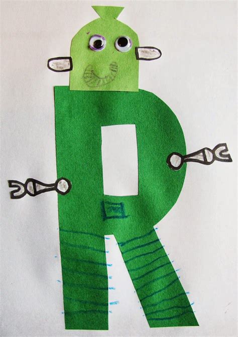 Free R Is For Robot Printable Plus Lots Of Ideas For Letter Of The