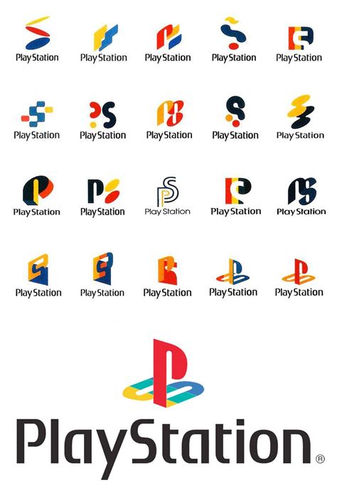 Sony Playstation 1 Logo Design Ideas Concepts And Wtf
