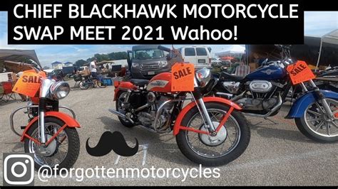 Chief Blackhawk Antique Motorcycle Swap Meet 2021 Wahoo Youtube