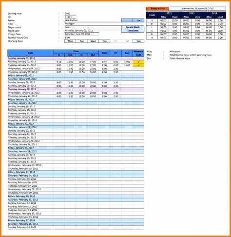 18 Excel Timesheet Template With Formulas Template Invitations