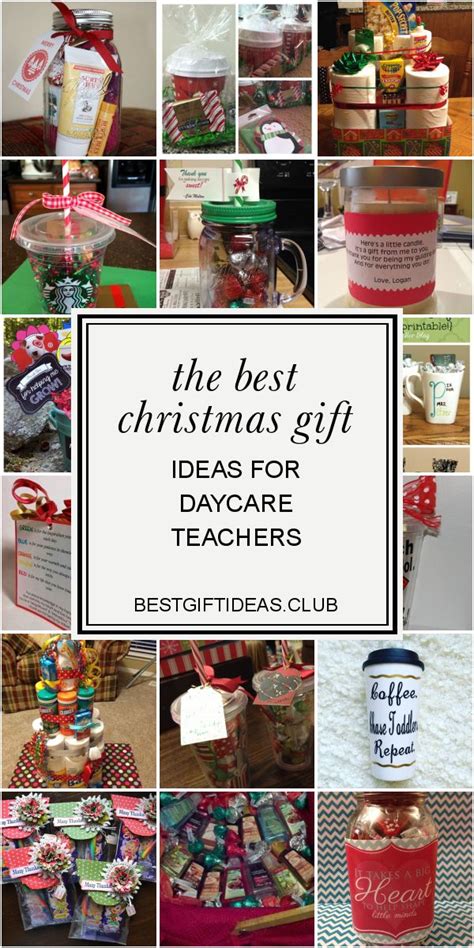 The Best Christmas T Ideas For Daycare Teachers Teacher Christmas