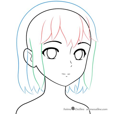 How To Draw Manga Girl Easy Manga