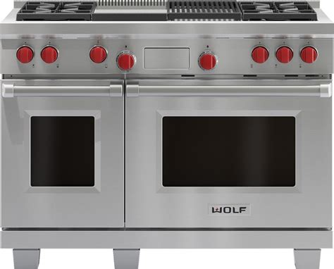 Maybe you would like to learn more about one of these? Wolf DF484CG 48 Inch Pro-Style Dual-Fuel Range with 4 Dual ...