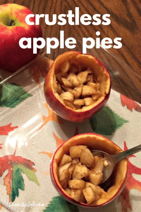 Crustless Apple Pies Recipe Dessert Divine Lifestyle