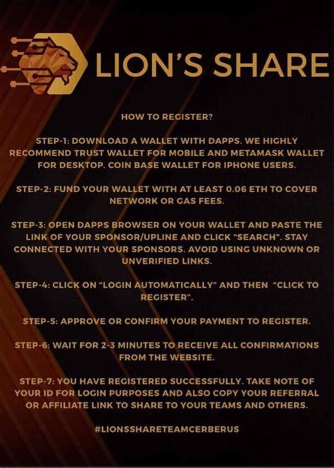 Lion Share Smart Contract Medium