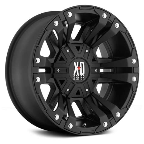 Xd Series Xd822 Monster Ii Matte Black Powerhouse Wheels And Tires