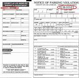 Pictures of Los Angeles Parking Ticket Payment