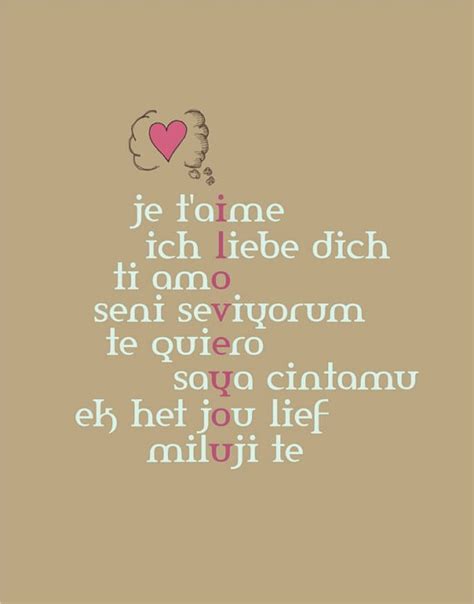 It means 'i love you' in german. Te Amo Quotes. QuotesGram