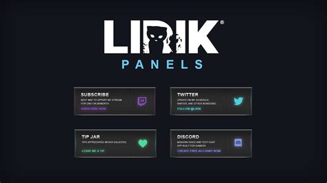 120 Free Twitch Panels For Streamers Graphic Design Resources