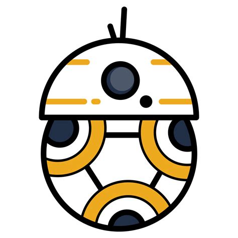 Star Wars Png Cartoon Bb 8 Png Em Alta Resolução Grátis