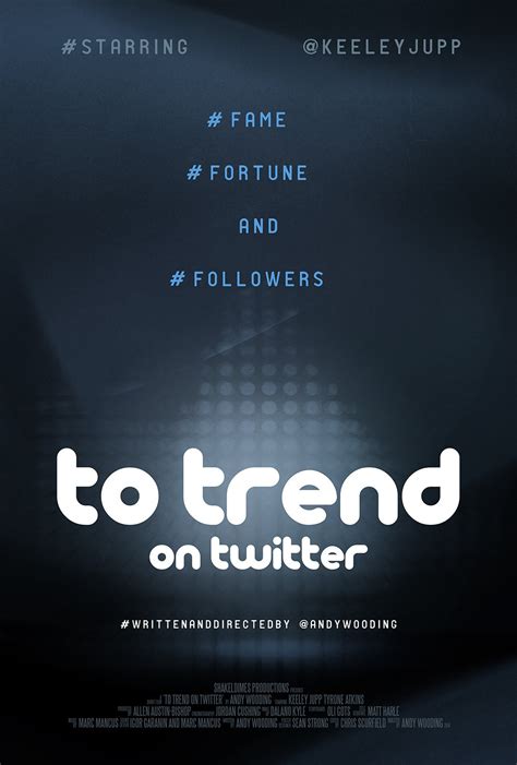 To Trend On Twitter Extra Large Movie Poster Image Internet Movie