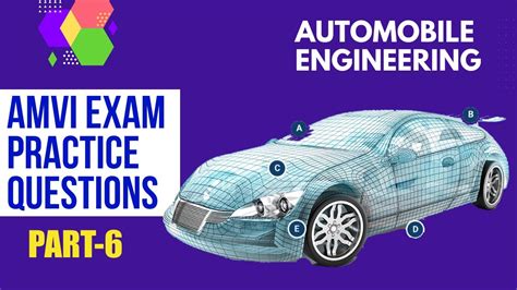 Automobile Engineering Tspsc Amvi Exam Practice Questions Part