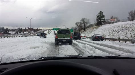 Hailstorm Hit North Side Of Colorado Springs Co With Hail Accumulating