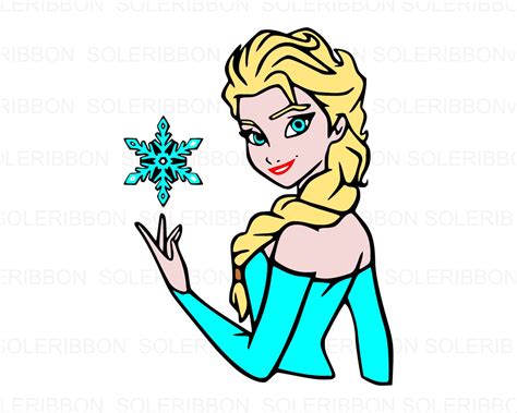 Elsa Frozen SVG Frozen Movie Disney SVG Frozen Design File | Etsy