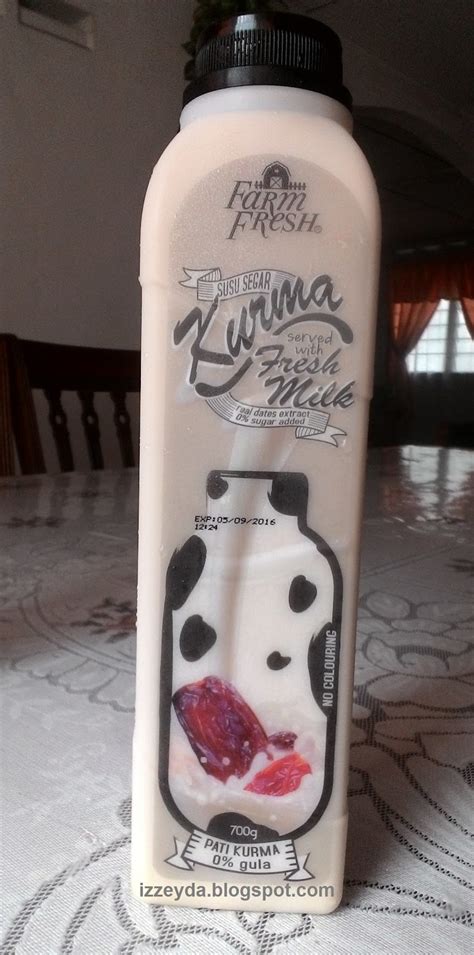 Farm fresh 24*200ml kurma milk. Susu Segar Kurma Farm Fresh