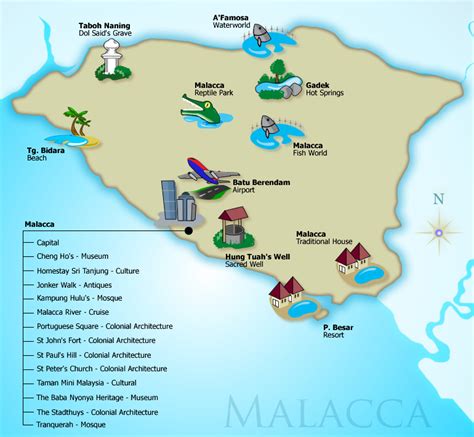 Malacca Map