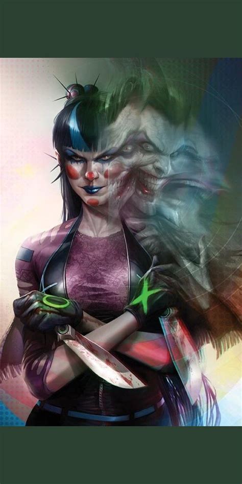 The joker is making his return to the world of batman comics in a major way, but it looks like his new girlfriend 'punchline' is going to make even bigger waves, now that official details and artwork have. Punchline and Joker Batman#98 in 2020 | Joker dc comics ...