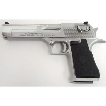 Magnum Research Desert Eagle Ae Caliber Pistol With Polished Chrome
