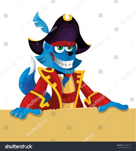 Cat Pirate Stock Vector Royalty Free 628429172 Shutterstock