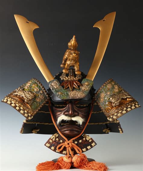 Samurai Helmet Yoshitsune Kabuto Samurai Helmet Samurai Armor Helmet