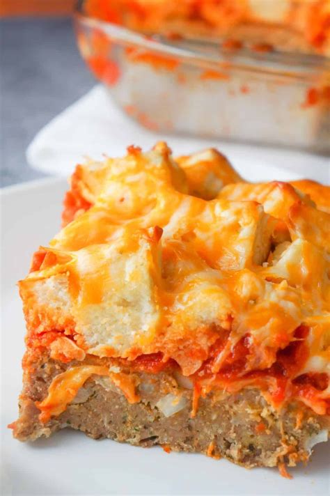 Easy Ground Chicken Casserole Is A Hearty Ground Chicken Recipe Topped
