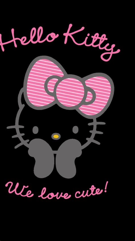 Tickled pink (4.72) hot pink for a hot streak. Hello Kitty Wallpaper Pink and Black ·① WallpaperTag
