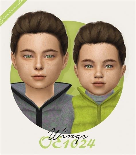 Wings Tz0906 Hair For Kids And Toddlers At Simiracle Sims 4 Updates 9b7