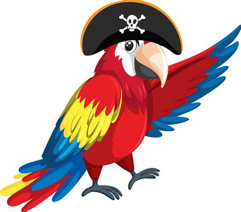 Pirate Parrot Vector Art Icons And Graphics For Free Download