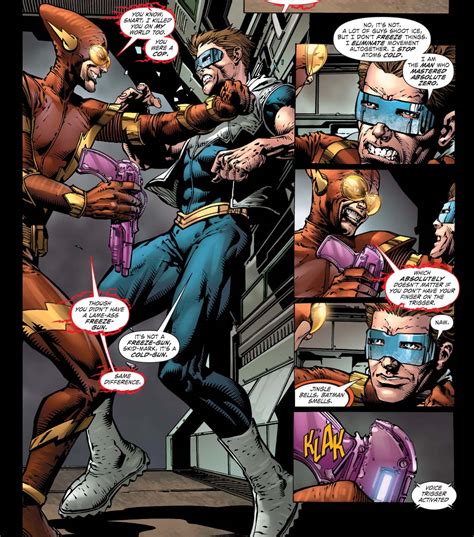 How Captain Cold Defeated Johnny Quick Comicnewbies