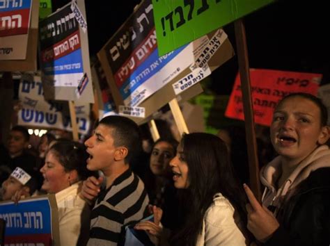 Israelis Protest Strict Code Of Ultra Orthodox Jews Kcur