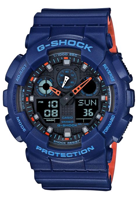 This exclusion clause shall take. G-Shock GA-100 Military Series Navy | Watches.com