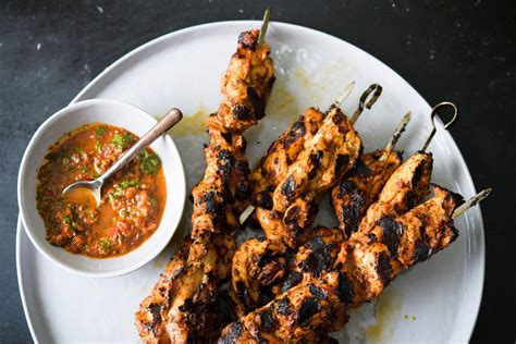 Chili Red Pepper Chicken Kebabs Tavuk I From Christopher Kimball S