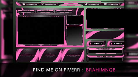 twitch overlay | Graphic design services, Army wallpaper, Fiverr