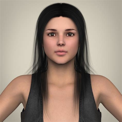 Realistic Beautiful Sexy Girl By Cgtools 3docean