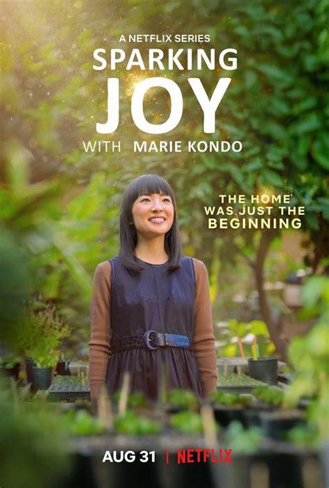 Sparking Joy With Marie Kondo Marie Kondo Netflix Tv Show Poster