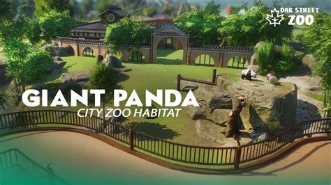 Giant Panda Habitat The Start Of Asia Lets Play Planet Zoo