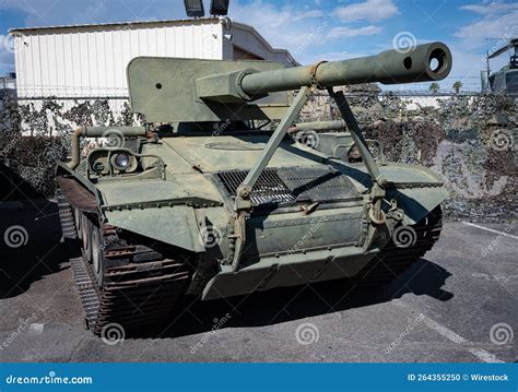 90 Mm Self Propelled Anti Tank Gun M56 Scorpion Editorial Image